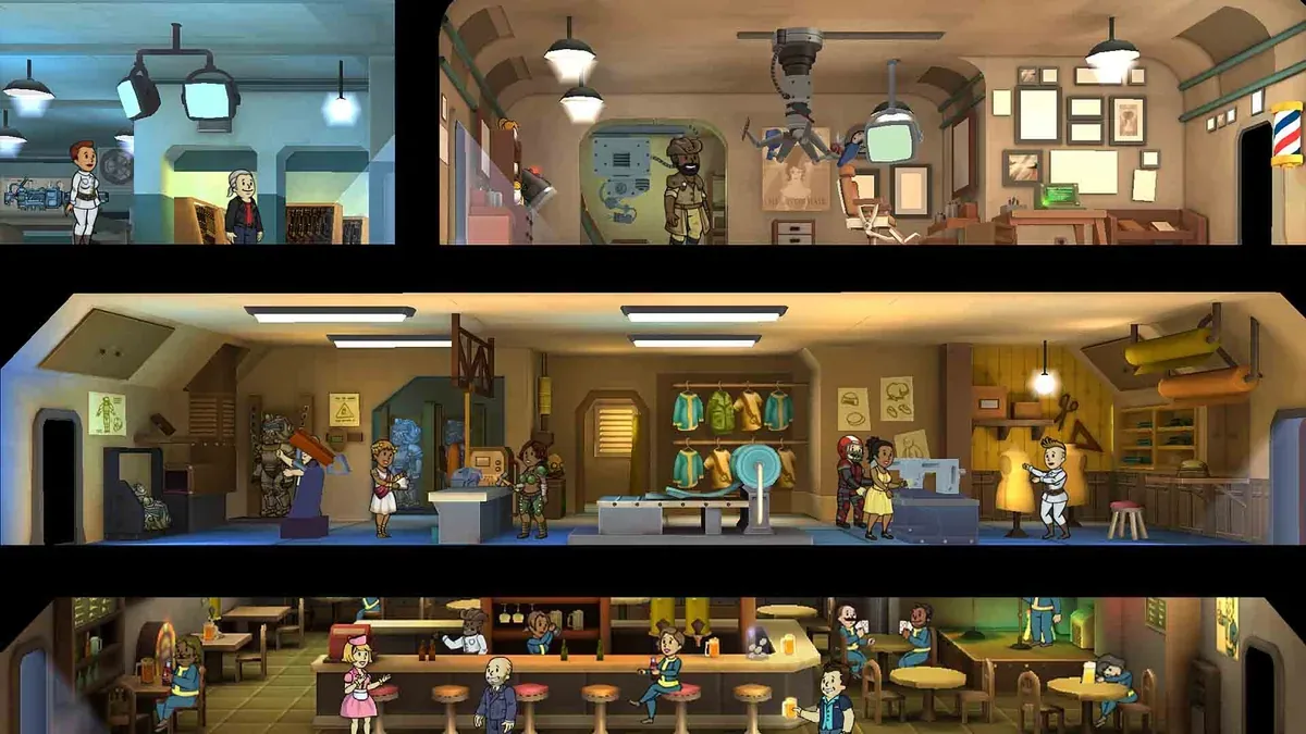 Fallout Shelter SPECIAL room assignment reference for choosing Charisma workers